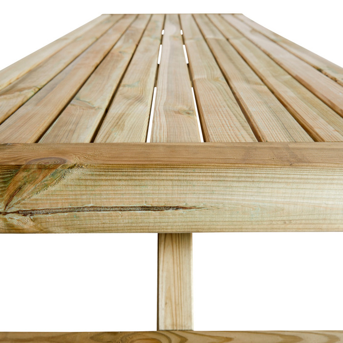 Bord-/bänkset XL Furu 200 x 170 cm Hortus